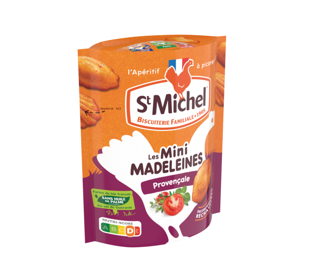 Mini Madeleine tomate provençale-St Michel-010501 Mini Madeleine tomate provençale-St Michel-010501