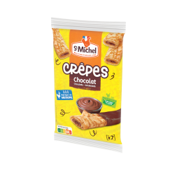 Crêpe fourrée chocolat noisette St Michel – Le nouveau goûter 2025