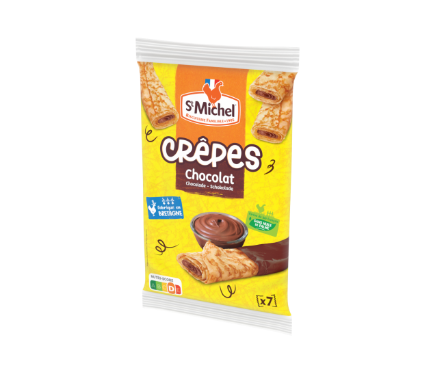 Crêpe fourrée chocolat noisette St Michel – Le nouveau goûter 2025 Crêpe fourrée chocolat noisette St Michel – Le nouveau goûter 2025