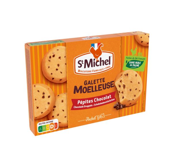 Galette moelleuse pépites chocolat