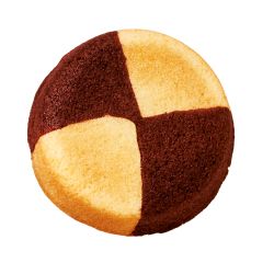 Galette moelleuse marbrée chocolat