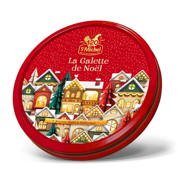 Galette Géante chocolat noisette de Noël 2025