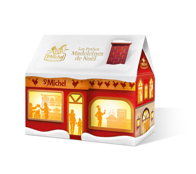 Cadeaux invités Madeleinettes de Noël - St Michel