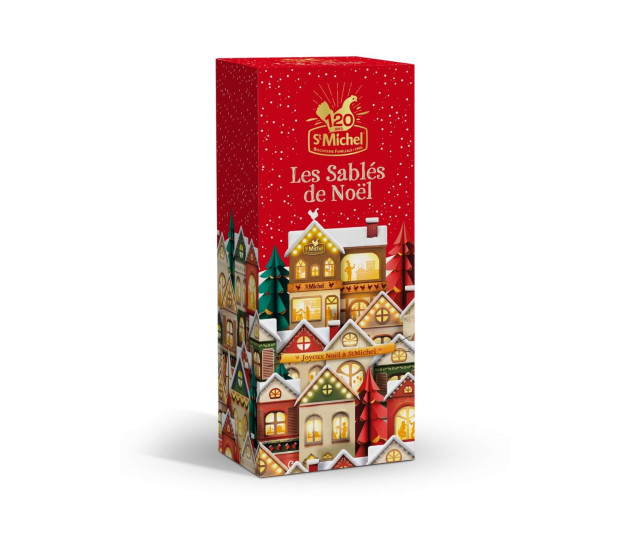 Boîte sablés de Noël - St Michel
