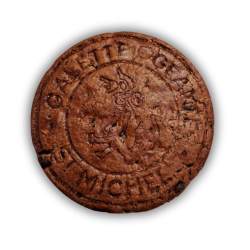 Galette Géante chocolat noisette de Noël 2025