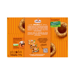 Galette moelleuse tigrée chocolat 720g - St Michel