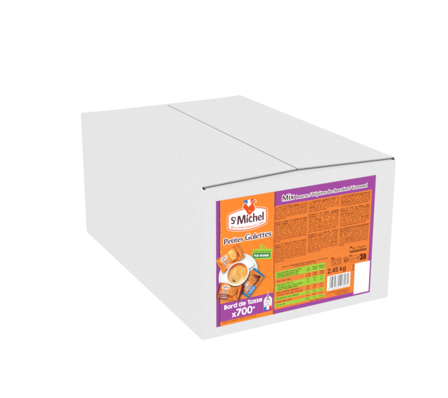 Petites Galettes Mix Beurre / Pépites choco / Caramel