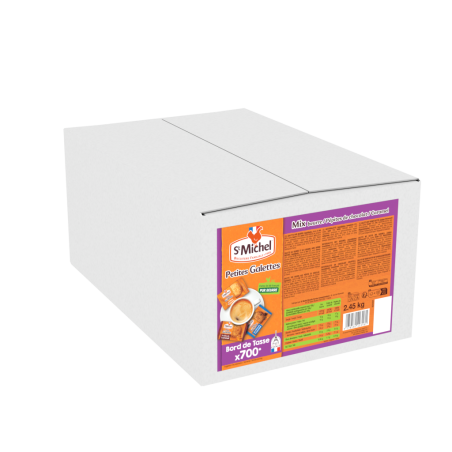 Petites Galettes Mix Beurre / Pépites choco / Caramel