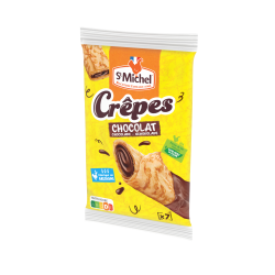 Crêpe fourrée chocolat noisette St Michel – Le nouveau goûter 2025